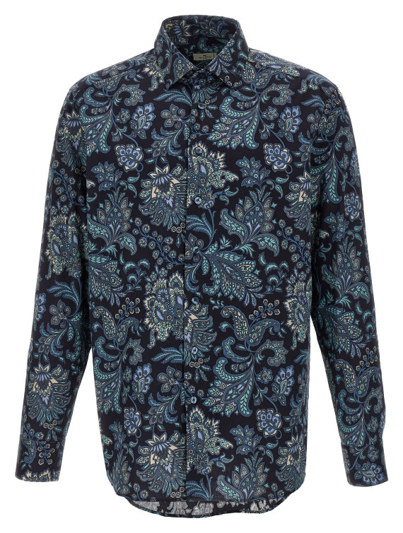 Floral Paisley Cotton shirt #1