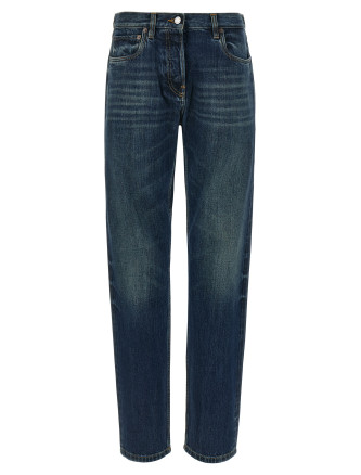 Trompe l'oeil heart jeans