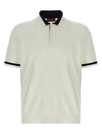 Gucci intarsia polo shirt