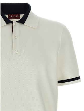 Gucci intarsia polo shirt #