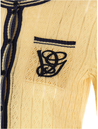 Valentino Garavani VG embroidery cardigan #