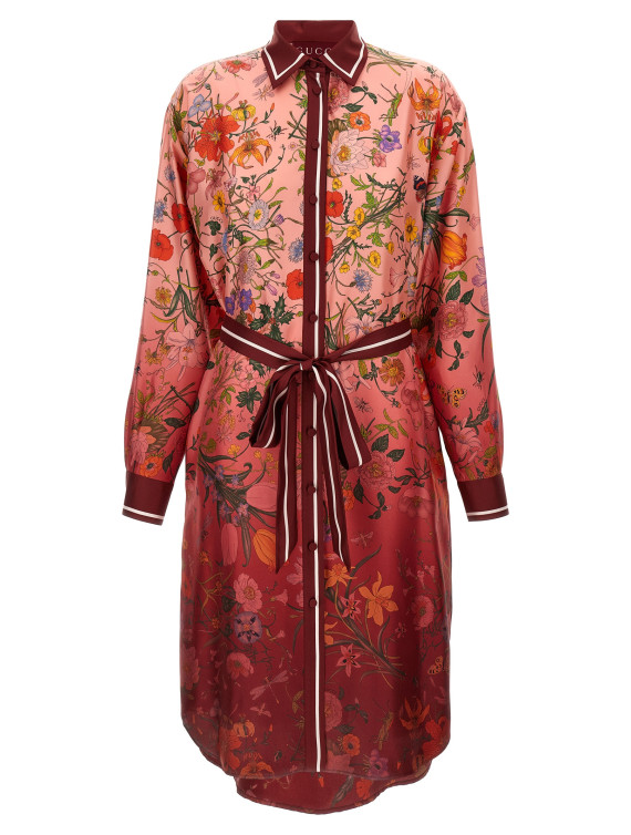 'Gucci Flora' print dress #1