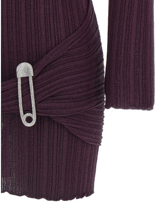 Jewel brooch dress #