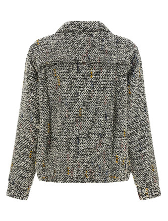 Tweed bomber jacket #