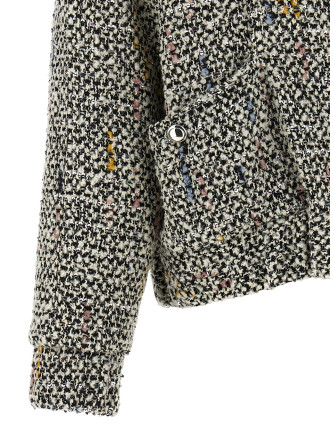 Tweed bomber jacket #