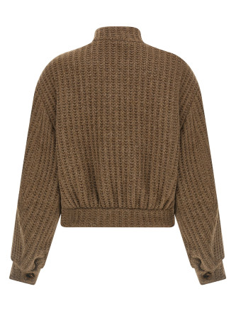 Wool bomber jacket #