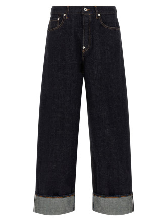 'Turn Up' jeans