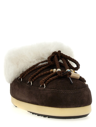 'Mule suede beads' ankle boots #