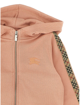 'Elin Check Tape' hoodie #