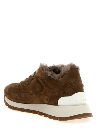 Monile suede sneakers #