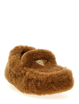 Shearling loafers #