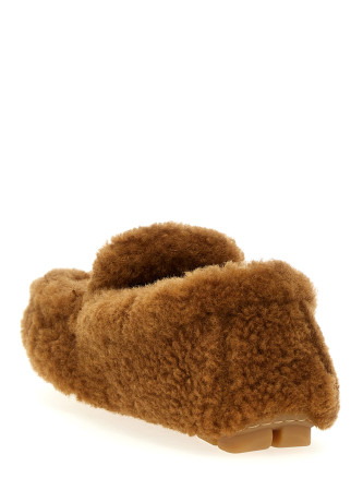 Shearling loafers #