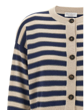 'Sparkling Stripes' cardigan #