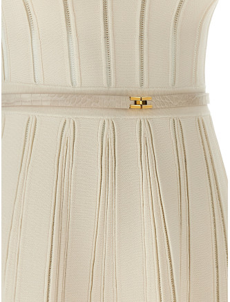 Weft dress à jour #