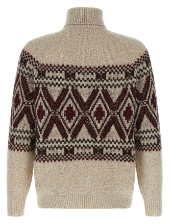 'Geometric Jacquard' sweater #