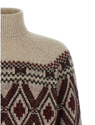 'Geometric Jacquard' sweater #