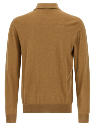 Virgin wool polo shirt #