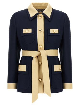 Valentino Garavani belted caban