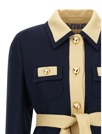 Valentino Garavani belted caban #