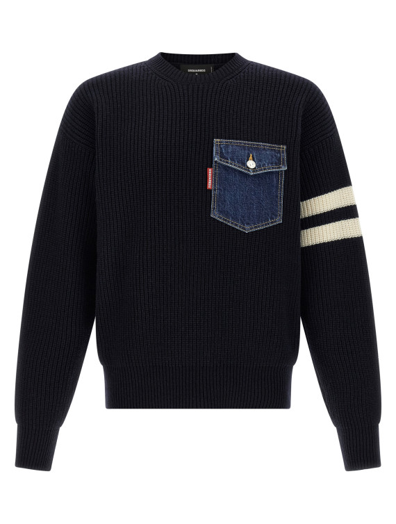 'Denim Mix' sweater #1