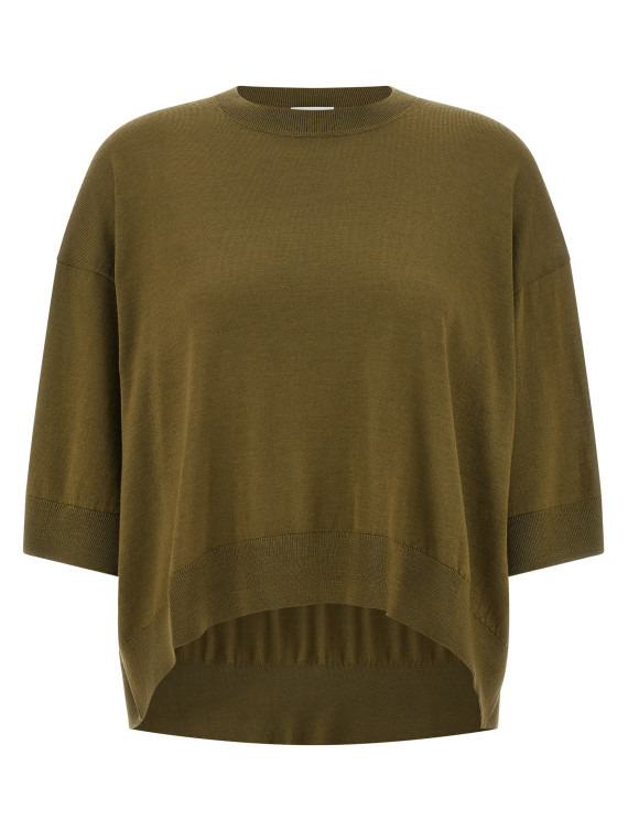 Cropped wool sweater #1