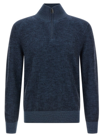 Half zip sweater
