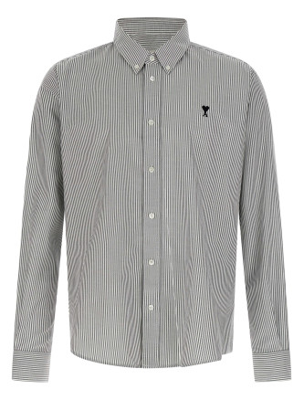'Ami De Coeur' striped shirt