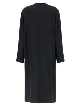 Silk georgette coat #