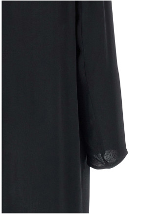 Silk georgette coat #