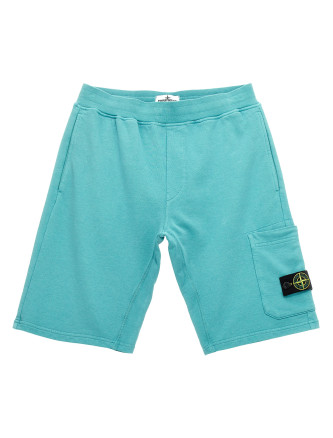 Cargo badge logo bermuda shorts