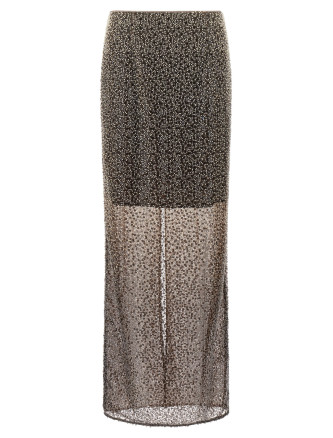 'Beaded Maxi' skirt