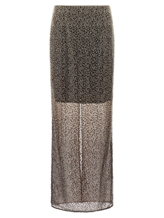 'Beaded Maxi' skirt #1