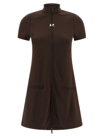 'Interlock Tracksuit Mini' dress