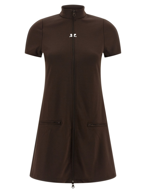 'Interlock Tracksuit Mini' dress #1