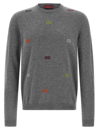 GG intarsia sweater