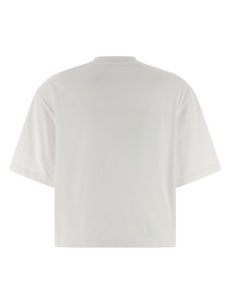 Floral insert t-shirt #