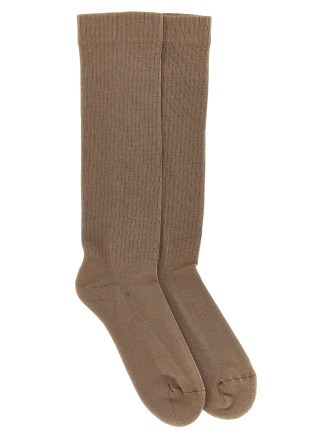 Jacquard logo socks #