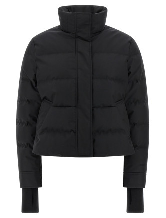 Cropped down jacket