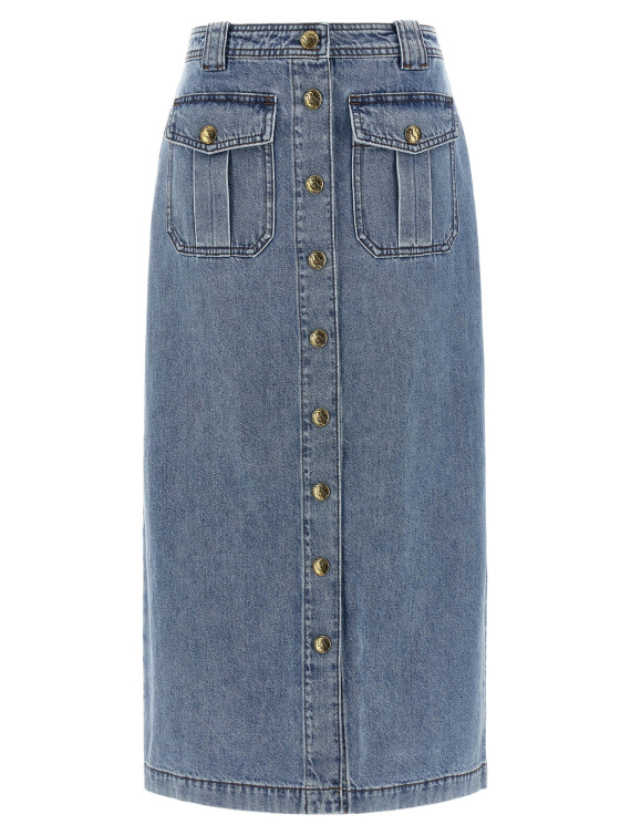 'Denim Pencil' skirt #1