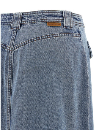 'Denim Pencil' skirt #