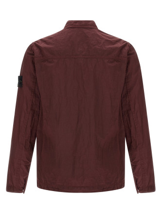 Logo badge overshirt #