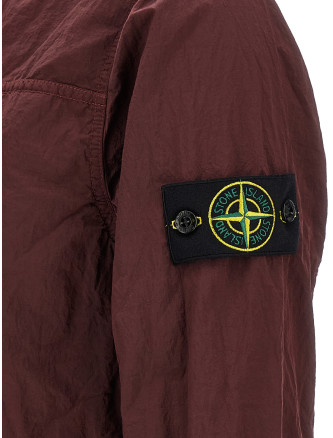 Logo badge overshirt #