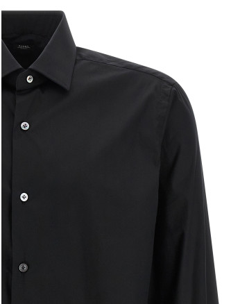 Stretch cotton shirt #