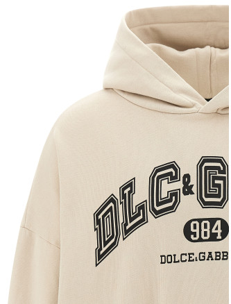 Logo print hoodie #