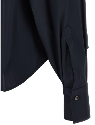 'Shiny Flap Detail' shirt #