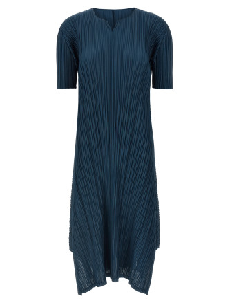 'Mellow Pleats' dress
