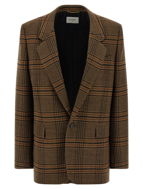 Prince of Wales Wool blazer #1
