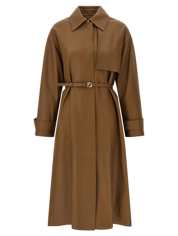 Nappa trench coat #1