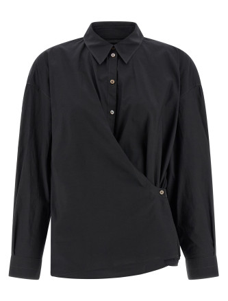'Straight Collar Twisted' shirt