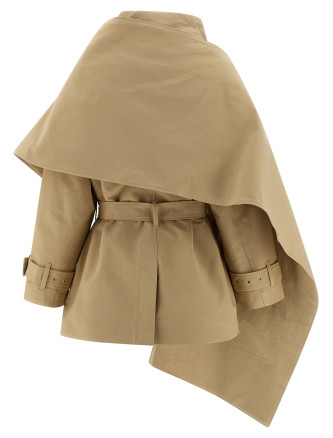 'Mini Scarfcoat' coat #